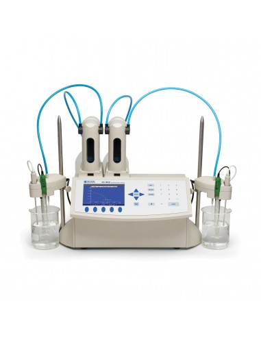 HI902C2-02 Titrator potencjometryczny z 1biuretą i 2 płytkami analogowymi